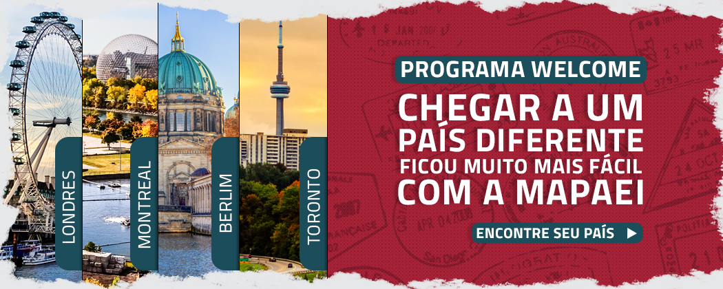 Programa Welcome - seja acolhido em Português no exterior!